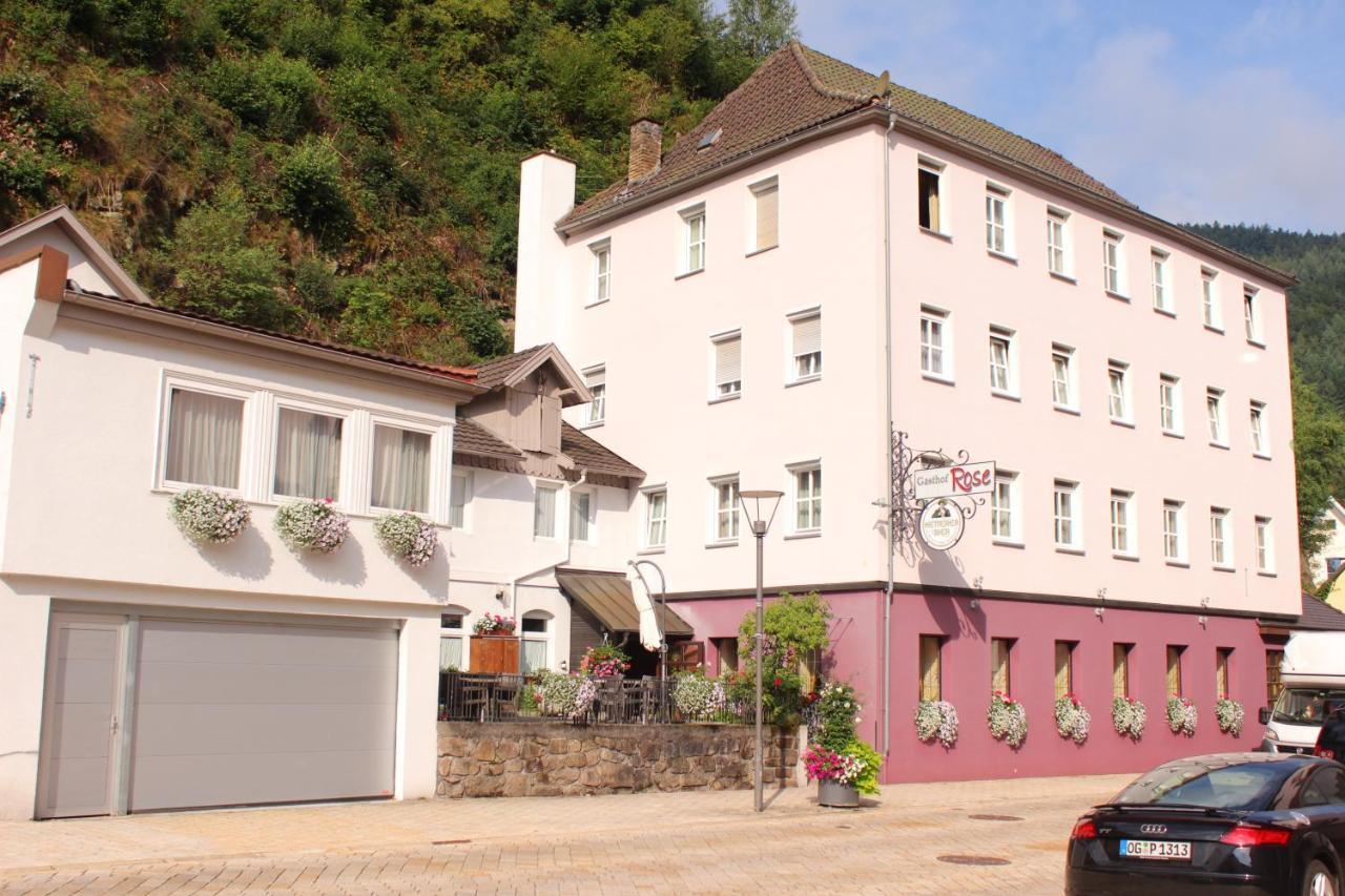הורנברג Gasthof Rose מראה חיצוני תמונה